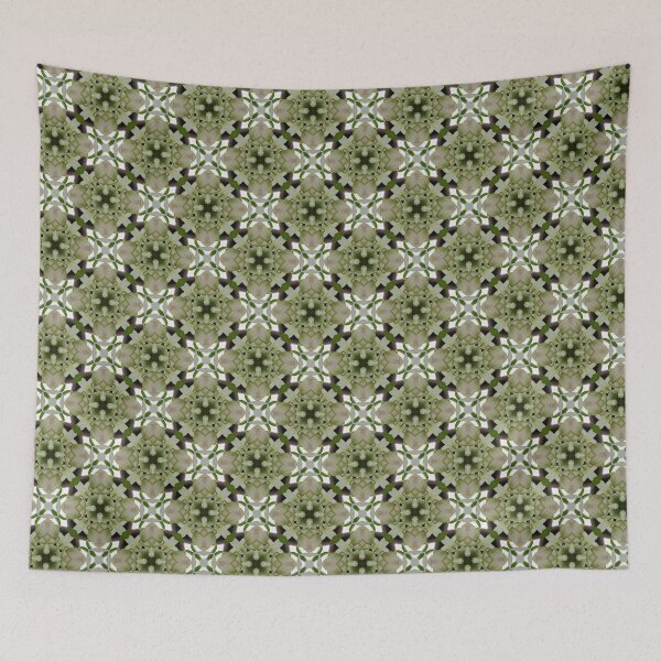 Item preview, Orchid garden kaleidoscopic pattern designed and sold by Penguland.