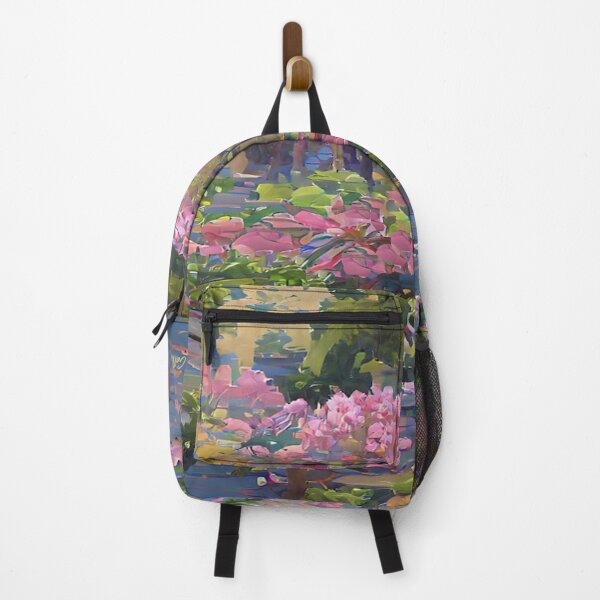 Item preview, Water Lilies - Lotus - Impressionism - Painting of Botanical Garden - Botanical designed and sold by CattlettArt.