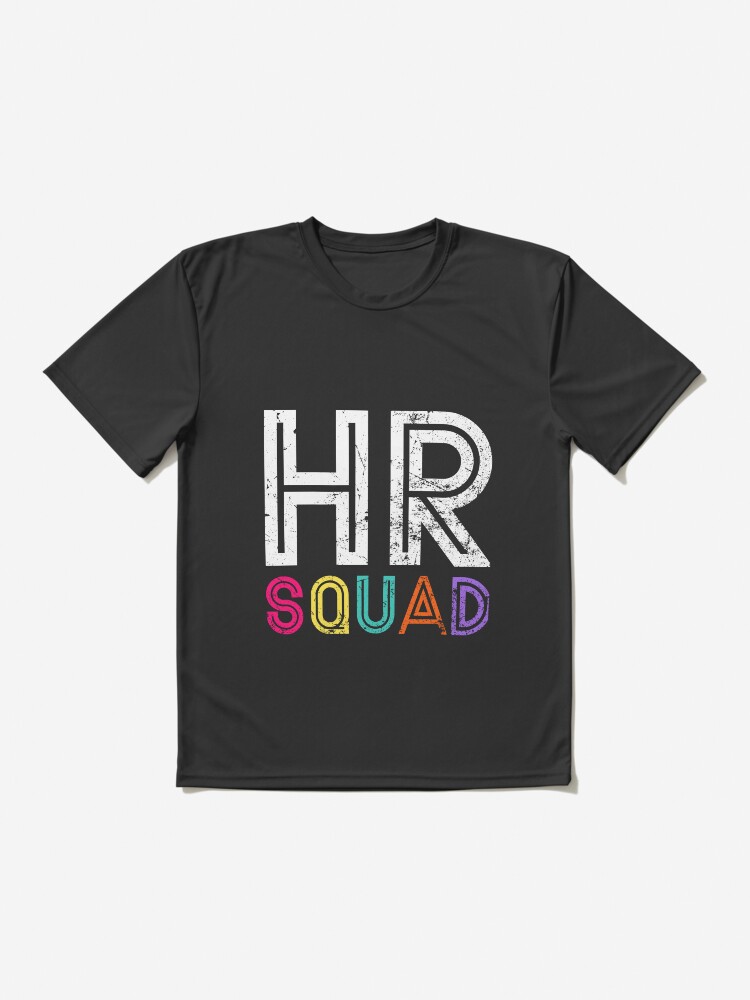 Funny HR Squad Human Resources Team Vintage style Active T-Shirt