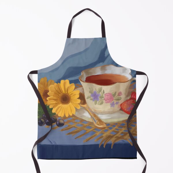 Item preview, Romantic Tea Time Still Life Painting designed and sold by anatovas.