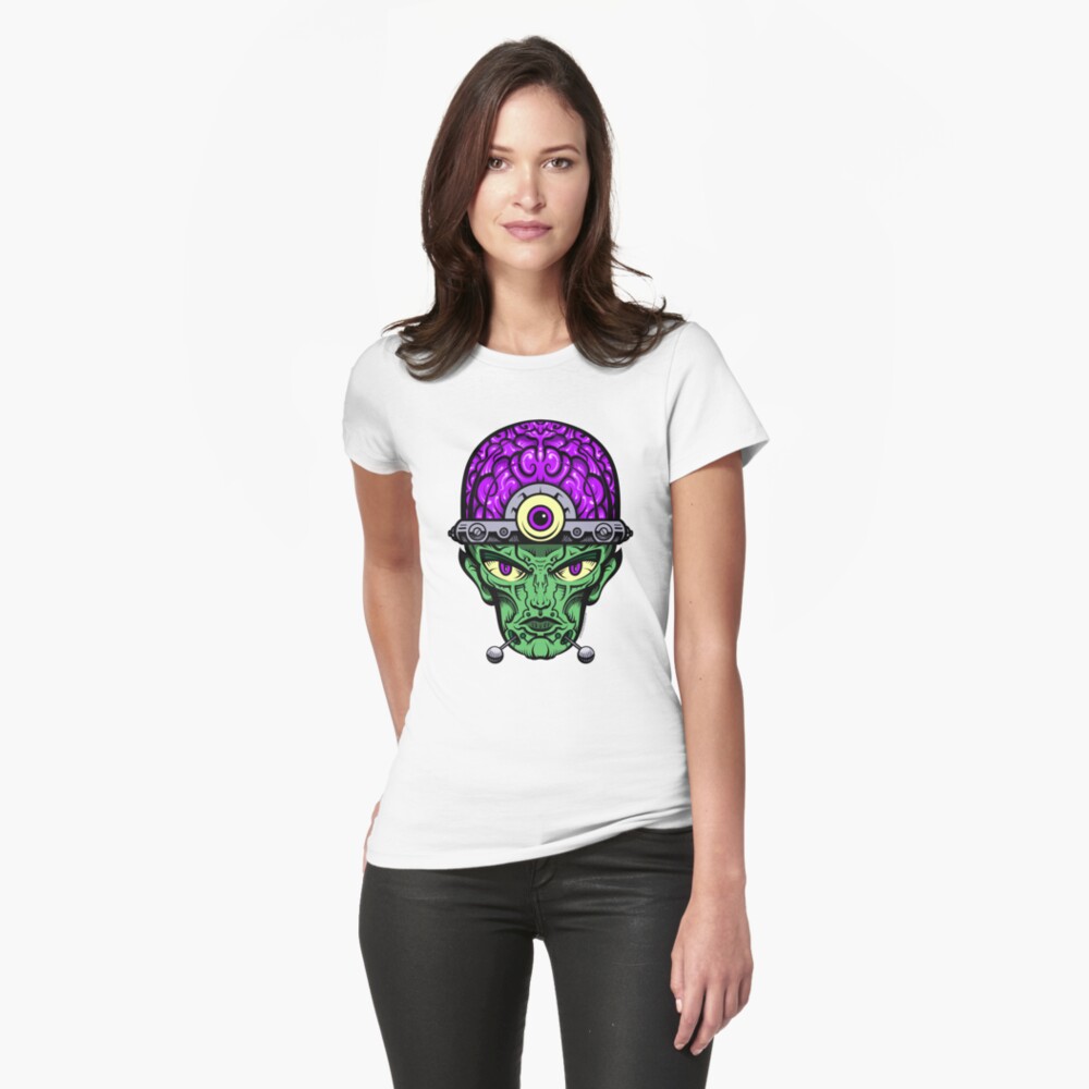 Item preview, Fitted T-Shirt designed and sold by sadmachine.