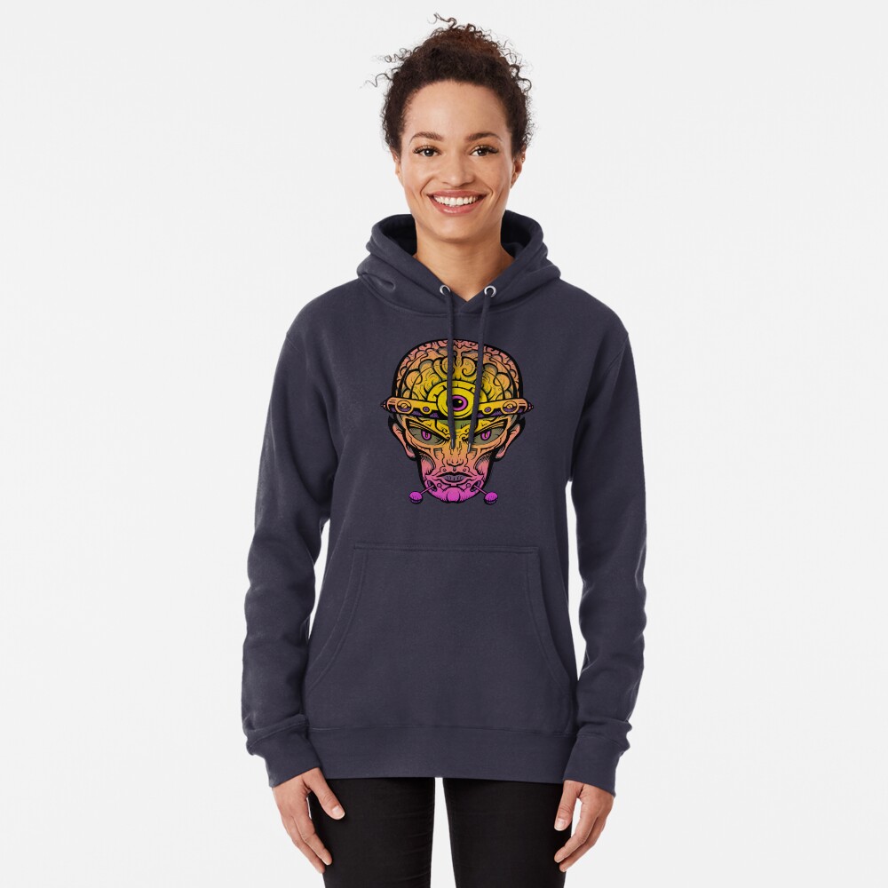 Eye Don't Mind - Alternative Fax remix Pullover Hoodie