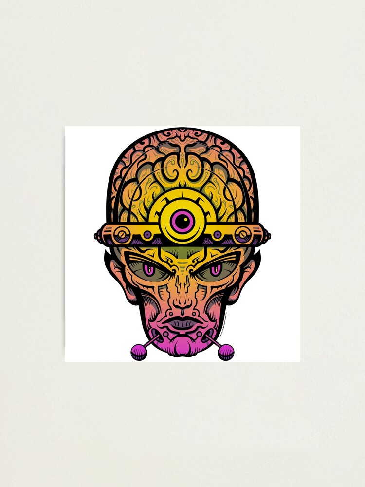Alternate view of Eye Don't Mind - Alternative Fax remix Photographic Print