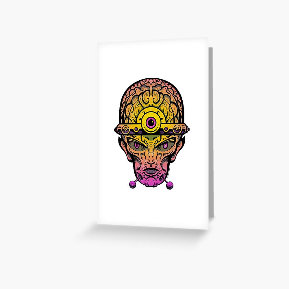 Eye Don't Mind - Alternative Fax remix Greeting Card