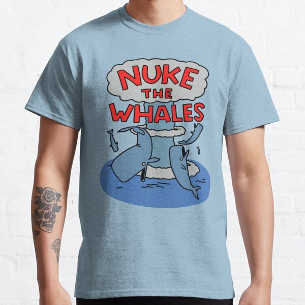 Nuke les baleines T-shirt classique