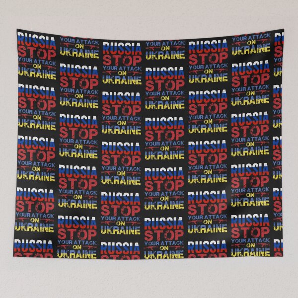 Item preview, Stop Russian-Support Ukraine designed and sold by BRtisticDesigns.