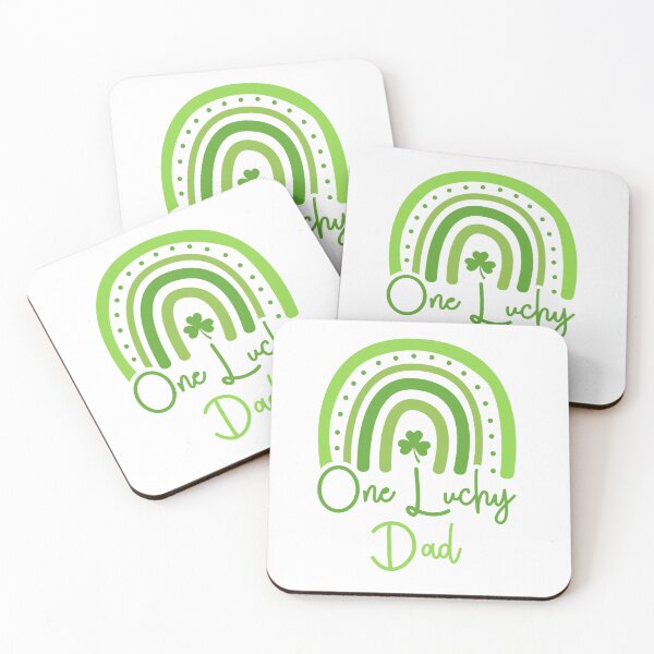 Item preview, One Lucky Dad Green Rainbow St Patricks Day designed and sold by HuongTo.