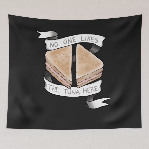 Item preview, No One Likes The Tuna Here   designed and sold by BJMVintageArts.