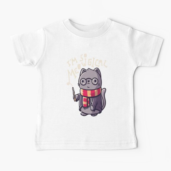 cute Potter Cats Baby T-Shirt