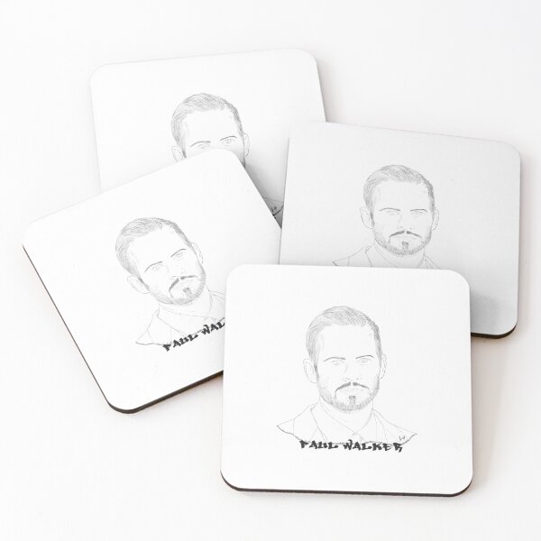 Item preview, PAUL WALKER SKETCH DRAW DESİGN Fitted Scoop  designed and sold by BJMVintageArts.