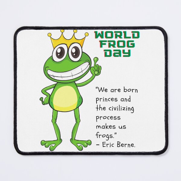 Item preview, WORLD FROG DAY designed and sold by SanaaYangu.
