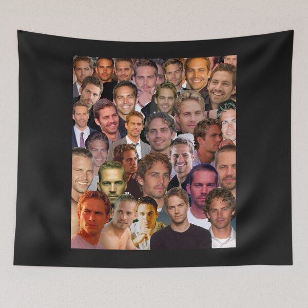 Item preview, Paul Walker Photo Collage   designed and sold by BJMVintageArts.