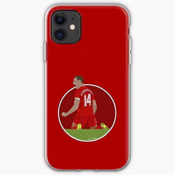 Jordan Henderson Celebrates iPhone Soft Case