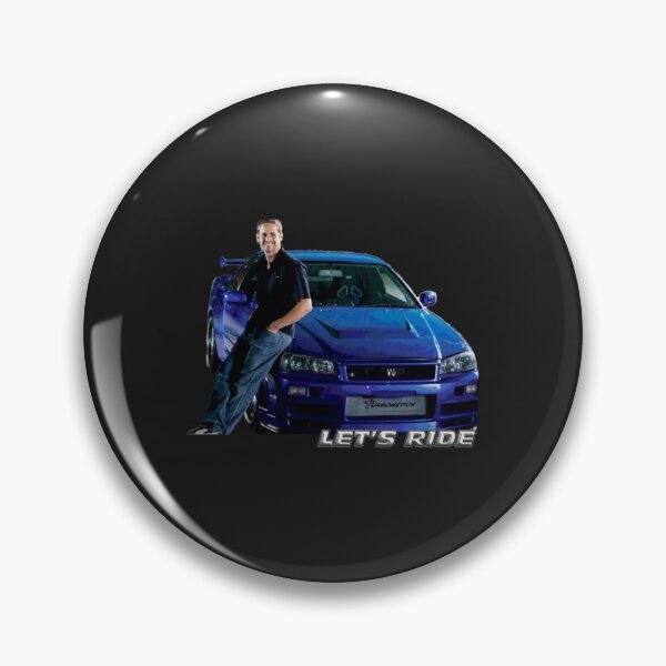 Item preview, Let’s Ride - Paul Walker as Brian O_Conner    designed and sold by BJMVintageArts.