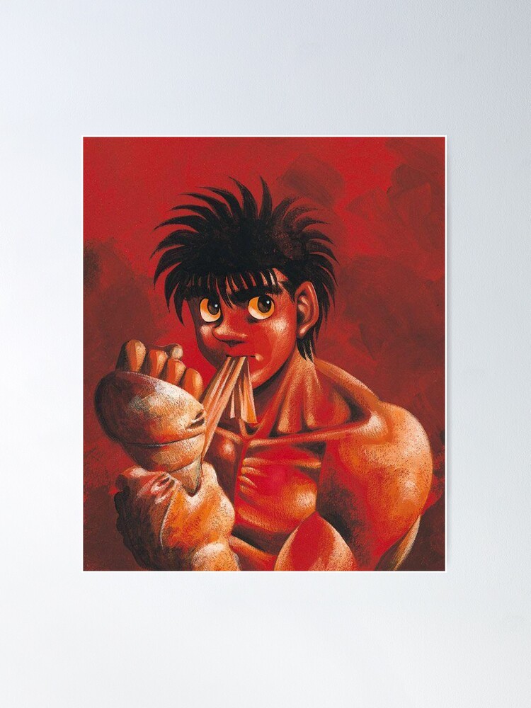 Hajime No Ippo Makunouchi Kamogawa Boxing Gym Anime Poster for