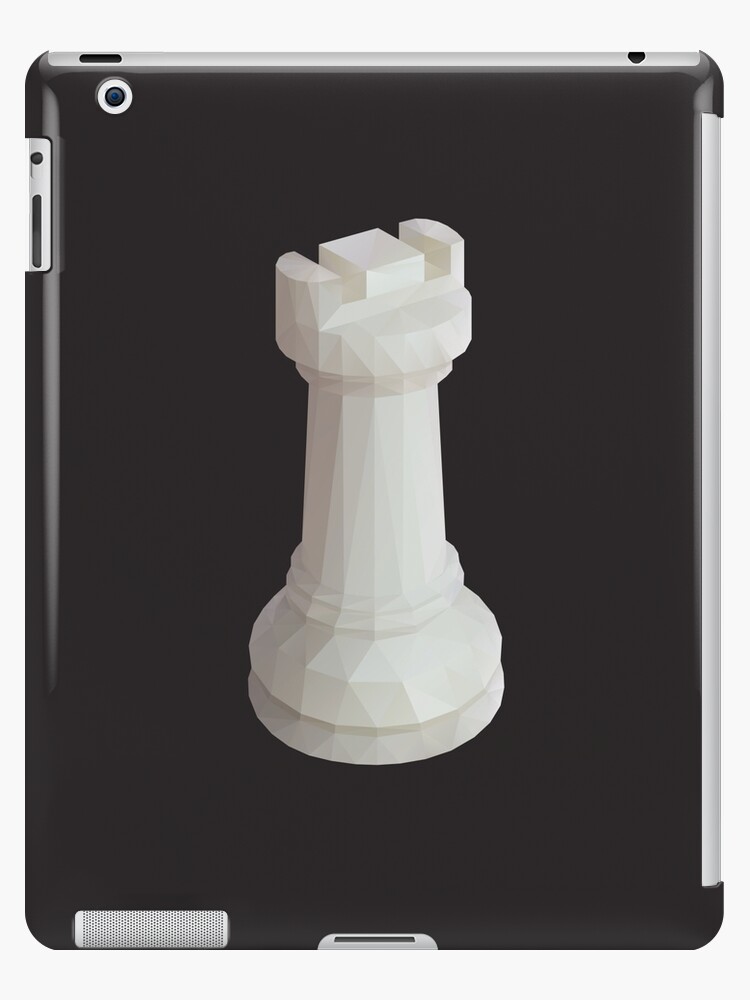 Rook Chess Piece polygon art | Photographic Print