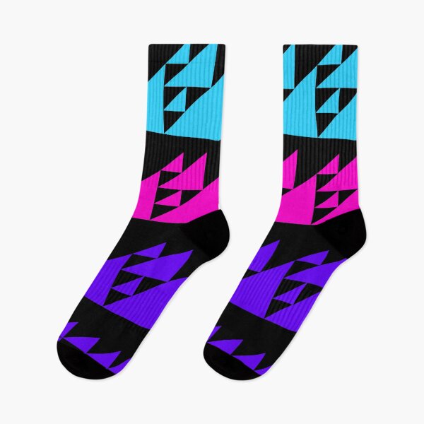 Item preview, Geometric 80s Triangles designed and sold by ArashiiGames.