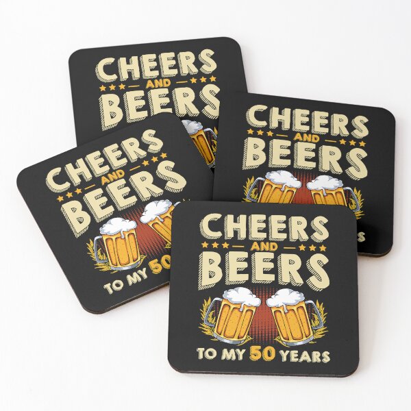 Item preview, Cheers And Beers To My 50 Years Drinker designed and sold by ericrichard059.