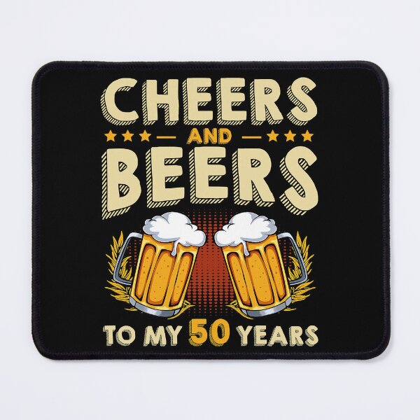 Item preview, Cheers And Beers To My 50 Years Drinker designed and sold by ericrichard059.