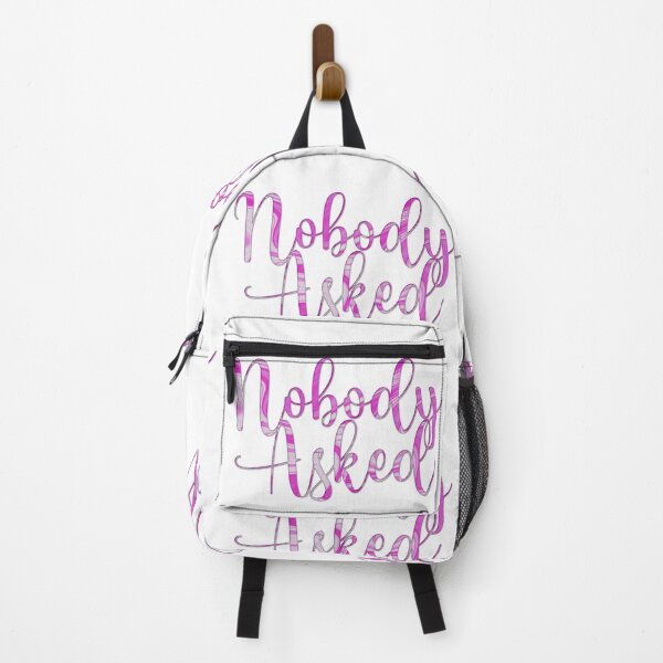 Item preview, Nobody Asked designed and sold by PurpleJamUK.