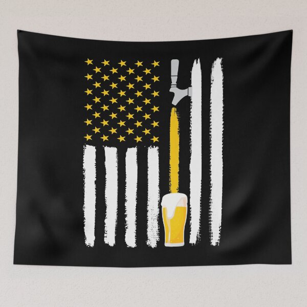 Item preview, Craft Beer Flag 4th July Brewery designed and sold by ericrichard059.
