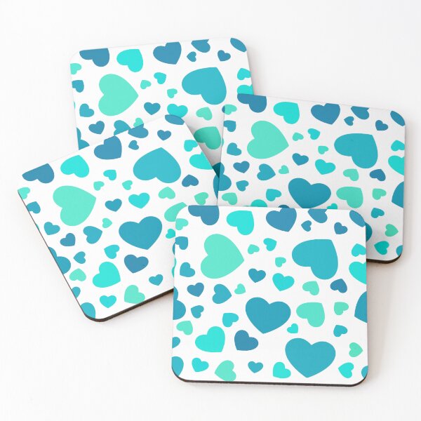 Item preview, Teal Sweethearts designed and sold by thefriedegg.