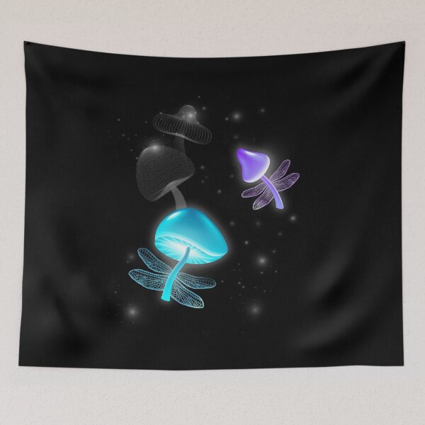 Item preview, Flying Mushrooms designed and sold by ShaireProd.
