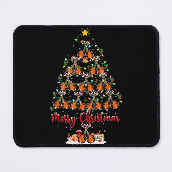 Item preview, Mandolin Music Xmas Matching Santa Mandolin Christmas Tree designed and sold by BeolaaPerson.