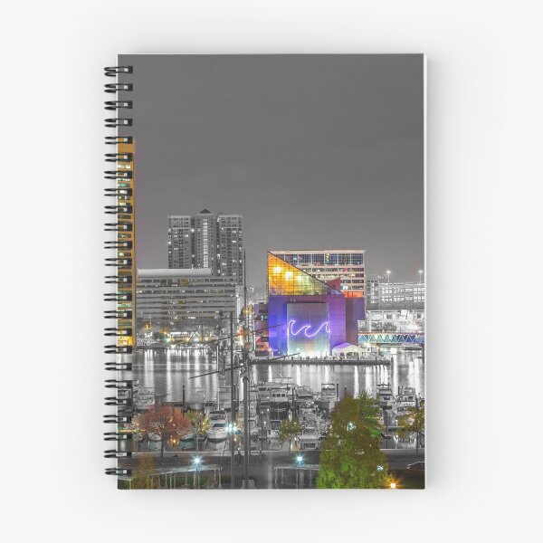 Item preview, Baltimore Touch of Color Skyline designed and sold by CanvasGuys.