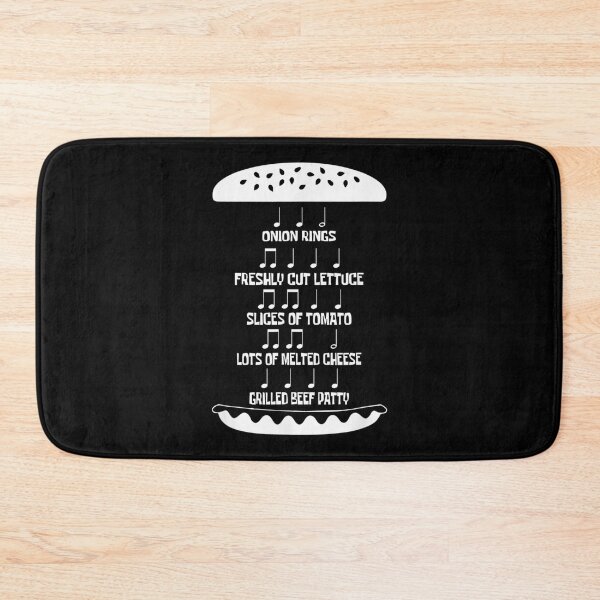 Item preview, Music Food Burger Notes Patty Funny Christmas Gift designed and sold by BeolaaPerson.