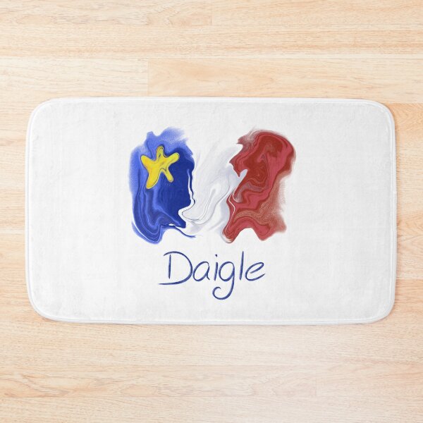Item preview, Acadian Flag pastel liquid Daigle  - Drapeau acadien liquide pastel Daigle designed and sold by ColoursOfFrance.