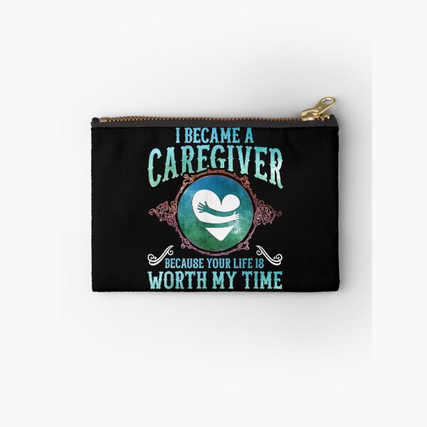 Item preview, I Became A Caregiver Because Your Life Is Worth My Time Quote designed and sold by douglasgary019.
