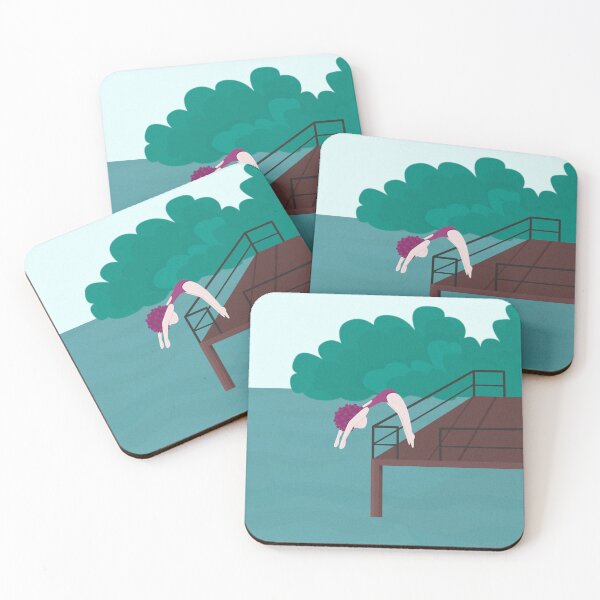 Item preview, Swimming in the Lake designed and sold by PenguinConfetti.