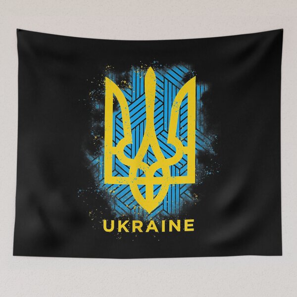 Item preview, UKRAINE FLAG SYMBOL designed and sold by drugcha.