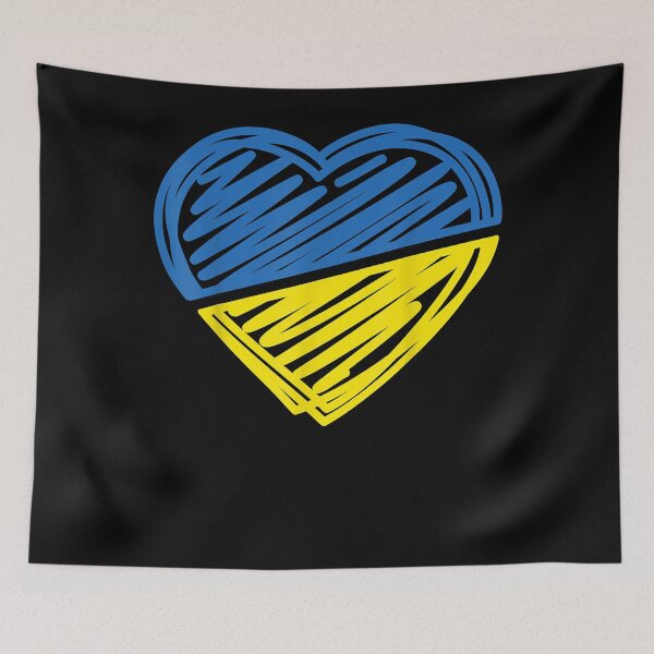Item preview, Ukraine Flag Ukrainian Love Ukraine Pride Heart designed and sold by drugcha.