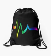 Resistor in Rainbow Drawstring Bag