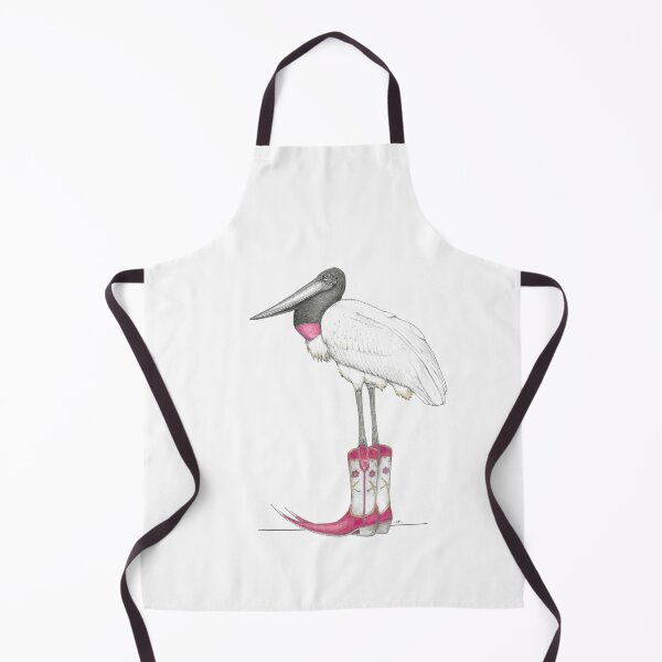 Item preview, Jabiru Stork in Mexican Pointy Boots designed and sold by JimsBirds.