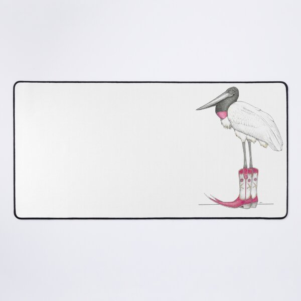 Item preview, Jabiru Stork in Mexican Pointy Boots designed and sold by JimsBirds.