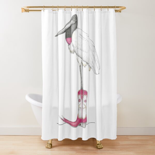 Item preview, Jabiru Stork in Mexican Pointy Boots designed and sold by JimsBirds.