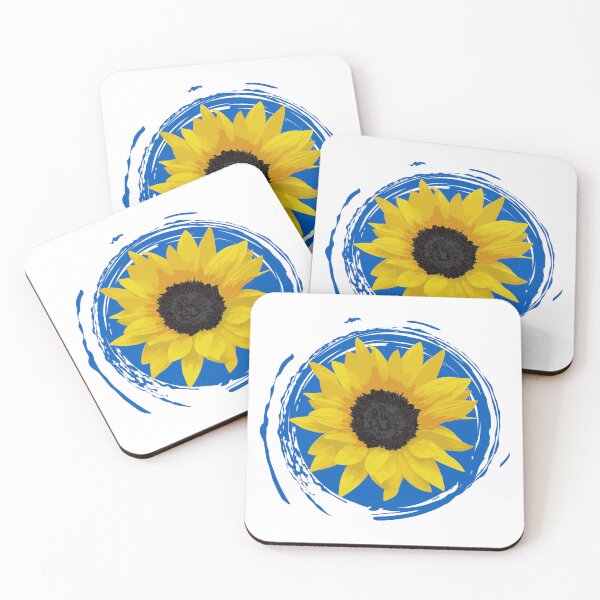 Item preview, Blue and Yellow Sunflower - Ukraine Flag - Show Support designed and sold by SayWhatYouFeel.
