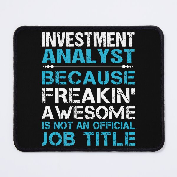 Item preview, Investment Analyst T Shirt - Freaking Awesome Job Gift Item Tee designed and sold by masondilla.