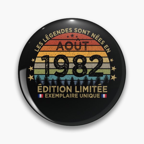 Item preview, Anniversaire 40 Ans Les Legendes Sont Nees en Aout 1982 designed and sold by cssdru.