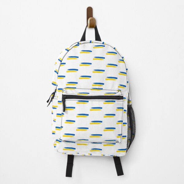 Item preview, Blue and Yellow Paint Streaks - Ukraine Flag - Abstract Ukrainian Flag Colors designed and sold by SayWhatYouFeel.