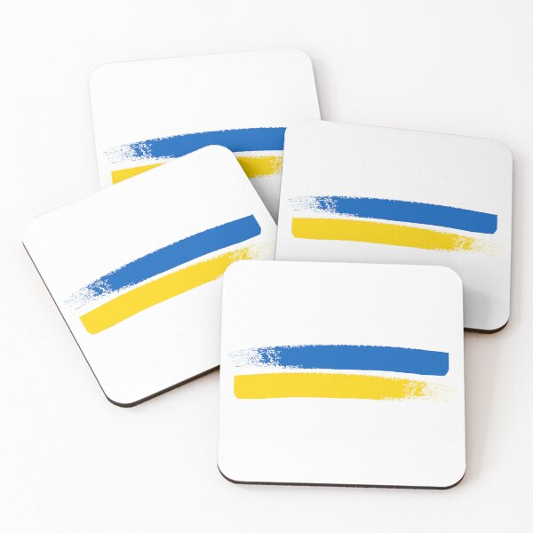 Item preview, Blue and Yellow Paint Streaks - Ukraine Flag - Abstract Ukrainian Flag Colors designed and sold by SayWhatYouFeel.