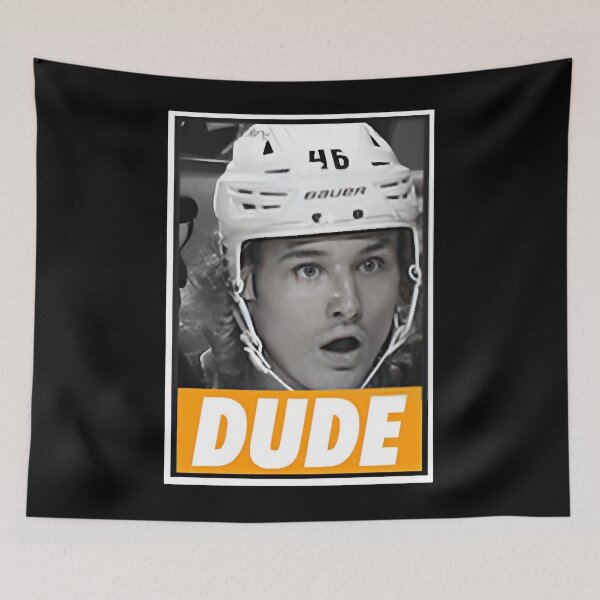 Item preview, Trevor zegras Dude professional ice hockey player michigan team designed and sold by KennethTuckers.