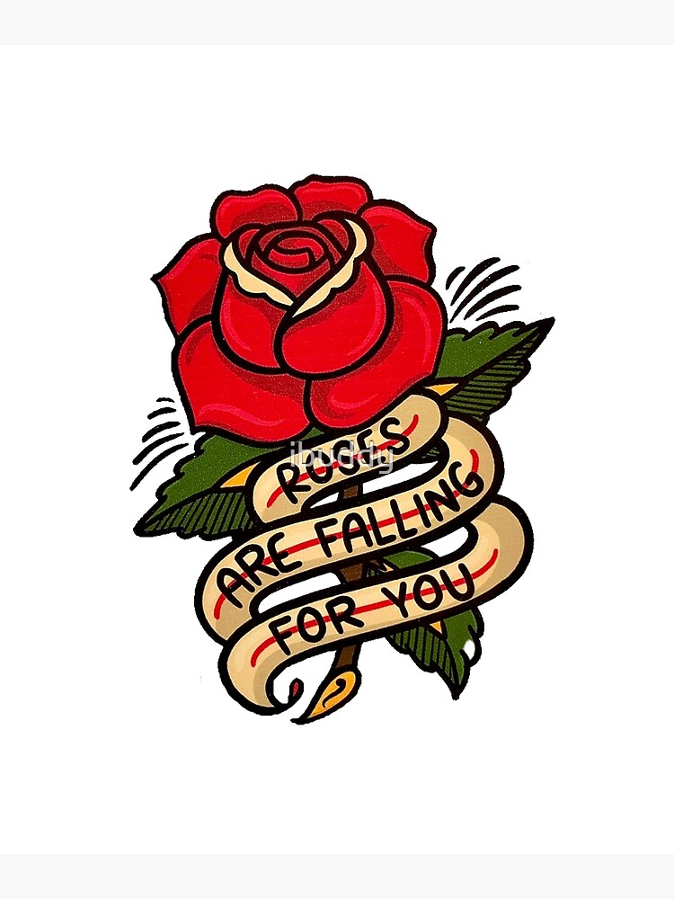 "Orville Peck Rose Are Falling For You Sticker" Poster by ibuddy