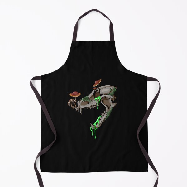 Item preview, Toxic Mushroom Wolf Skull designed and sold by Shadehlyne.
