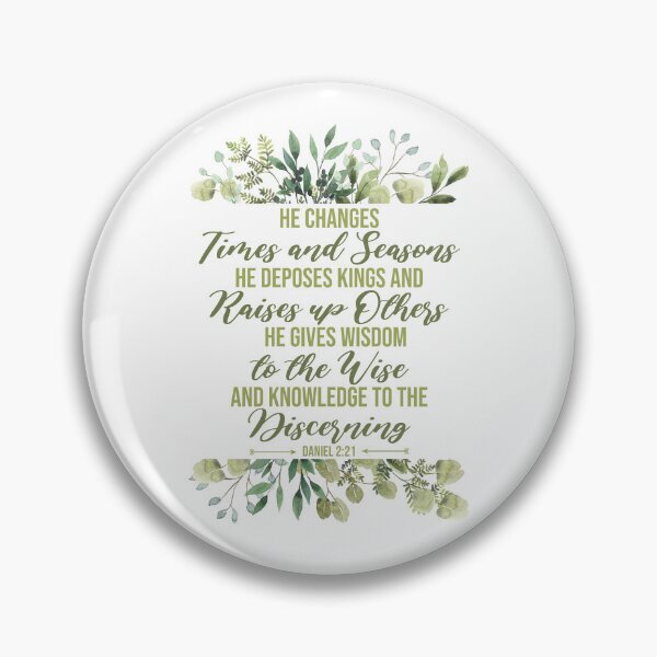 Item preview, Daniel 2:21 Christian Bible Verse designed and sold by garmentoffaith.