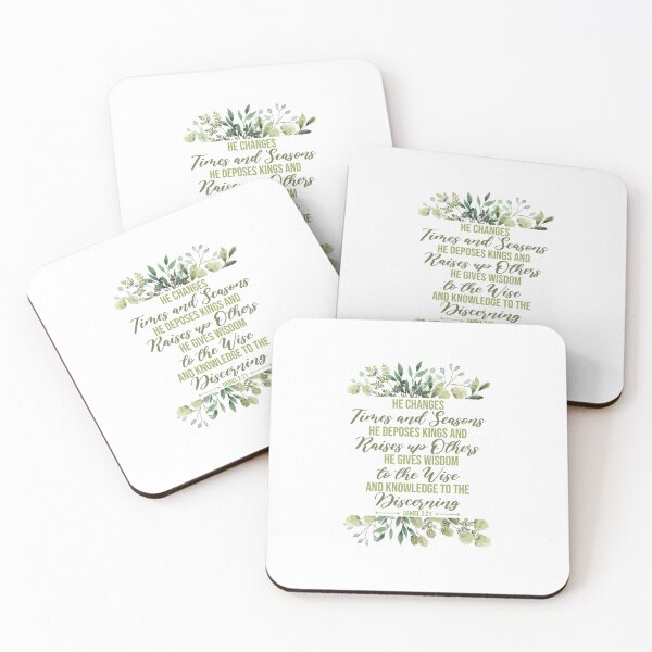 Item preview, Daniel 2:21 Christian Bible Verse designed and sold by garmentoffaith.