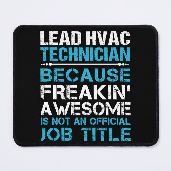 Item preview, Lead Hvac Technician T Shirt - Freaking Awesome Job Gift Item Tee designed and sold by oetate4774.